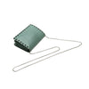 Valentino Pebbled Calfskin Rockstud Wallet On Chain Secondhand