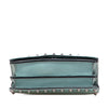 Valentino Pebbled Calfskin Rockstud Wallet On Chain Secondhand