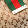 Gucci Large GG Canvas Web New Ladies Hobo Secondhand