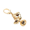 Louis Vuitton Gold Plated Bijoux Sac Tresor Bag Charm and Key Chain Secondhand