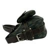LOEWE Anagram Coated Canvas Shoulder Bag Secondhand