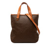 Celine Macadam Coated Canvas Vertical Satchel Secondhand