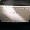 Dior Coated Canvas CD Diamond Saddle Card Holder Secondhand
