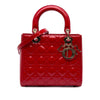 Dior Medium Patent Cannage Lady Dior Secondhand