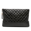 Secondhand Chanel Large Aged Calfskin Gabrielle O Case Clutch