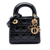 Dior Mini Patent Cannage Lady Dior Secondhand