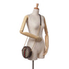 Secondhand Gucci Mini GG Supreme Round Ophidia Crossbody