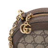 Secondhand Gucci Mini GG Supreme Round Ophidia Crossbody