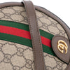 Secondhand Gucci Mini GG Supreme Round Ophidia Crossbody