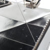 Prada Metallic Spazzolato Leather Triangle Tote Secondhand