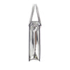 Prada Metallic Spazzolato Leather Triangle Tote Secondhand