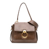 Chloé Small Calfskin and Suede Tess Day Satchel Secondhand