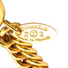 Secondhand Chanel Gold Plated CC Loupe Magnifying Glass Pendant Necklace