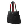 Gucci GG Canvas Web Tote Secondhand