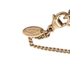 Chanel CC Gold Plated Resin Strass Dome Pendant Necklace Secondhand
