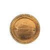 Secondhand Chanel Gold Plated Byzantine and Cabochons Pin Brooch