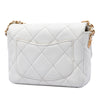 Chanel Mini Quilted Caviar Twist Your Buttons Flap Secondhand