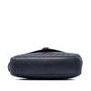 Saint Laurent Large Chevron Sheepskin Monogram College Satchel Secondhand