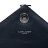 Saint Laurent Large Chevron Sheepskin Monogram College Satchel Secondhand