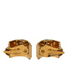 Hermès Gold Plated Enamel Cloisonne Clip On Earrings Secondhand