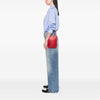 Burberry Grained Calfskin Lorne Bucket Bag Secondhand
