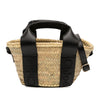 Chloé Small Raffia and Smooth Calfskin Sense Basket Tote Secondhand