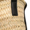 Chloé Small Raffia and Smooth Calfskin Sense Basket Tote Secondhand