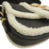 Louis Vuitton Shearling Trimmed Grained Calfskin LV Pont 9 Soft PM Secondhand