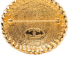 Chanel Gold Plated Equestrian Brooch Secondhand