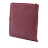 Chanel CC Stitched Lambskin Clutch Secondhand