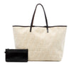Fendi Medium Zucca Canvas Roll Tote Secondhand