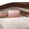 Gucci Metallic Pebbled Calfskin Bella Satchel Secondhand