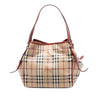 Secondhand Burberry Small Haymarket Check Coated Canvas Canterbury Tote