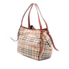 Secondhand Burberry Small Haymarket Check Coated Canvas Canterbury Tote