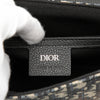 Dior Mini Oblique Canvas Saddle Buckle Messenger Bag Secondhand