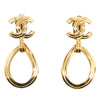 Secondhand Chanel CC Drop Earrings