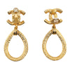 Secondhand Chanel CC Drop Earrings