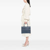 Dior Medium Oblique Denim Book Tote Secondhand