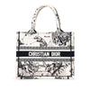 Dior Small Canvas Embroidered Zodiac Toile De Jouy Book Tote Secondhand