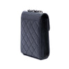 Chanel CC Quilted Caviar Phone Holder with Chain Secondhand