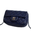 Chanel Mini Rectangular Classic Lambskin Crystal Single Flap Secondhand