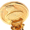 Chanel Gold Plated Coin Clip On Earrings Secondhand