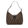 Secondhand Fendi Zucca Canvas Shoulder Bag