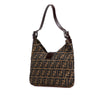 Secondhand Fendi Zucca Canvas Shoulder Bag