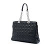 Dior Large Lambskin Cannage Soft Zipped Lady Dior Shopping Tote Secondhand