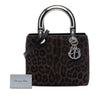 Dior Medium Pony Hair Leopard Print Lady Dior Secondhand
