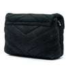 Saint Laurent Toy Matelasse Glitter Suede Monogram LouLou Crossbody Secondhand
