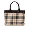 Burberry House Check Canvas Tote Secondhand