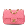 Chanel Mini Square Lambskin Pearl Samba Flap Secondhand