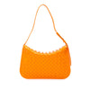 Bottega Veneta Brushed Calfskin Intrecciato Cradle Fold Over Shoulder Bag Secondhand